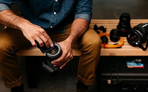 Miniatura 7 de Chaptex - Paño de microfibra de grado militar (M.G.M.) - Paño de limpieza, sin pelusas, lavable y reutilizable, tamaño mediano de 7.9 x 5.9in, color