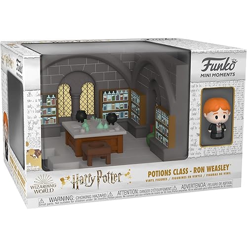 Funko POP Pop! Mini Moments: Harry Potter 20th Anniversary - Ron with Chase (Styles May Vary) Multicolor Standard