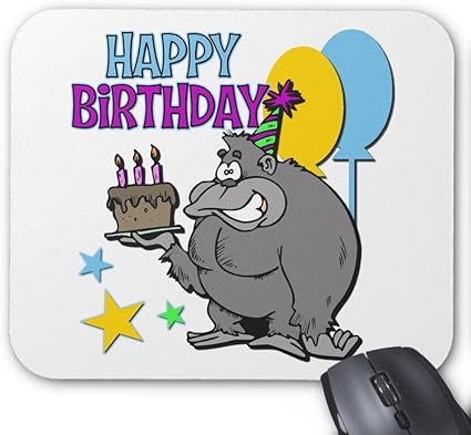 Amazon Co Jp Zazzleゴリラ誕生日ギフトマウスパッド パソコン 周辺機器 Amazon Co Jp Zazzleゴリラ誕生日ギフトマウスパッド パソコン 周辺機器