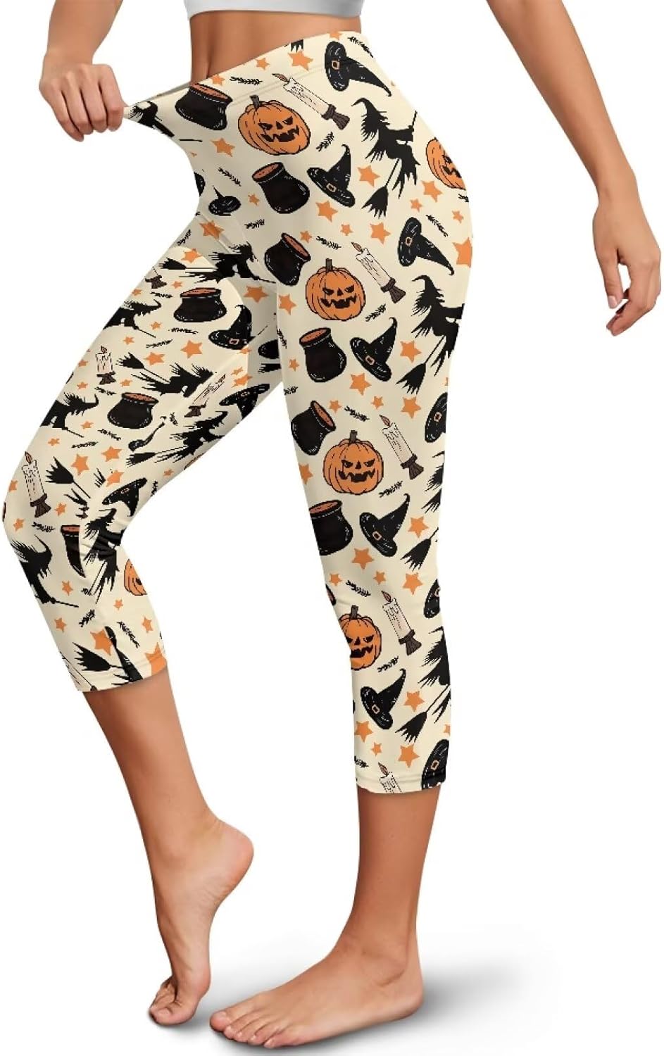 Mumeson Women's Leggings High Waist Yoga Pants for Womens Workout Running Yoga Athletic Pants XS-3XL