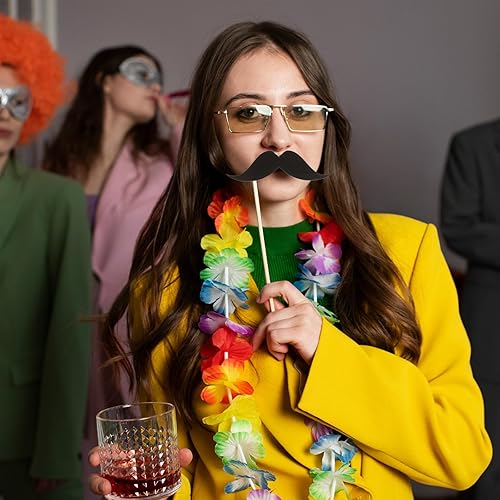 Miniatura 6 de Accesorios para cabina de fotos de cumpleaños, 30 piezas de decoración de fiesta de cumpleaños, suministros de recuerdos de fiesta de feliz