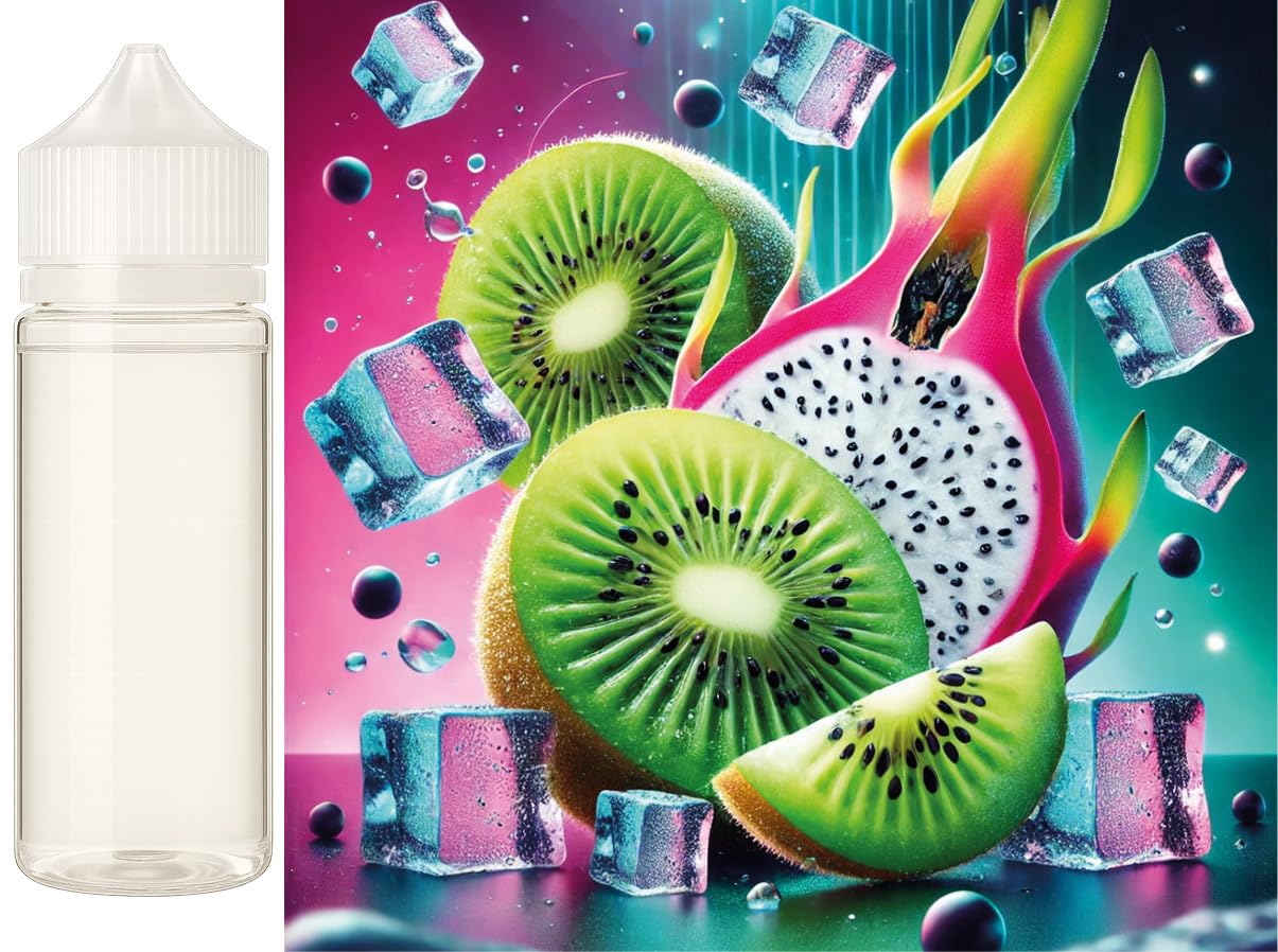 Frozen Kiwi Dragonfruit - kiwi frutto del drago ghiaccio aroma concentrato - vegano - Sasami - 100ml
