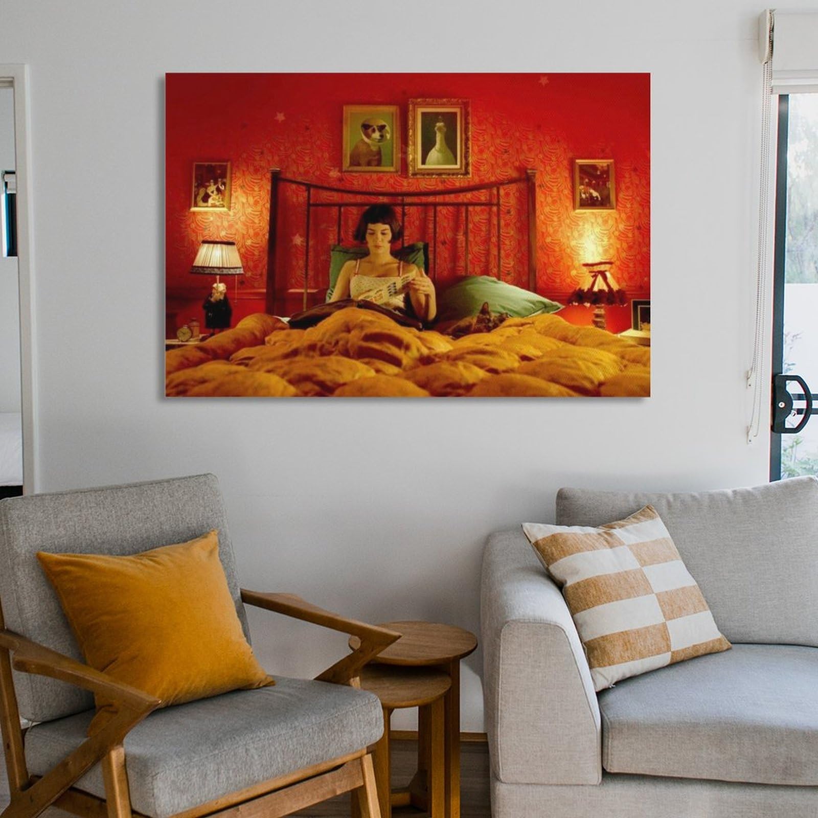 Amazon.co.jp: アメリ映画フランスのポスター ポスター 装飾 絵