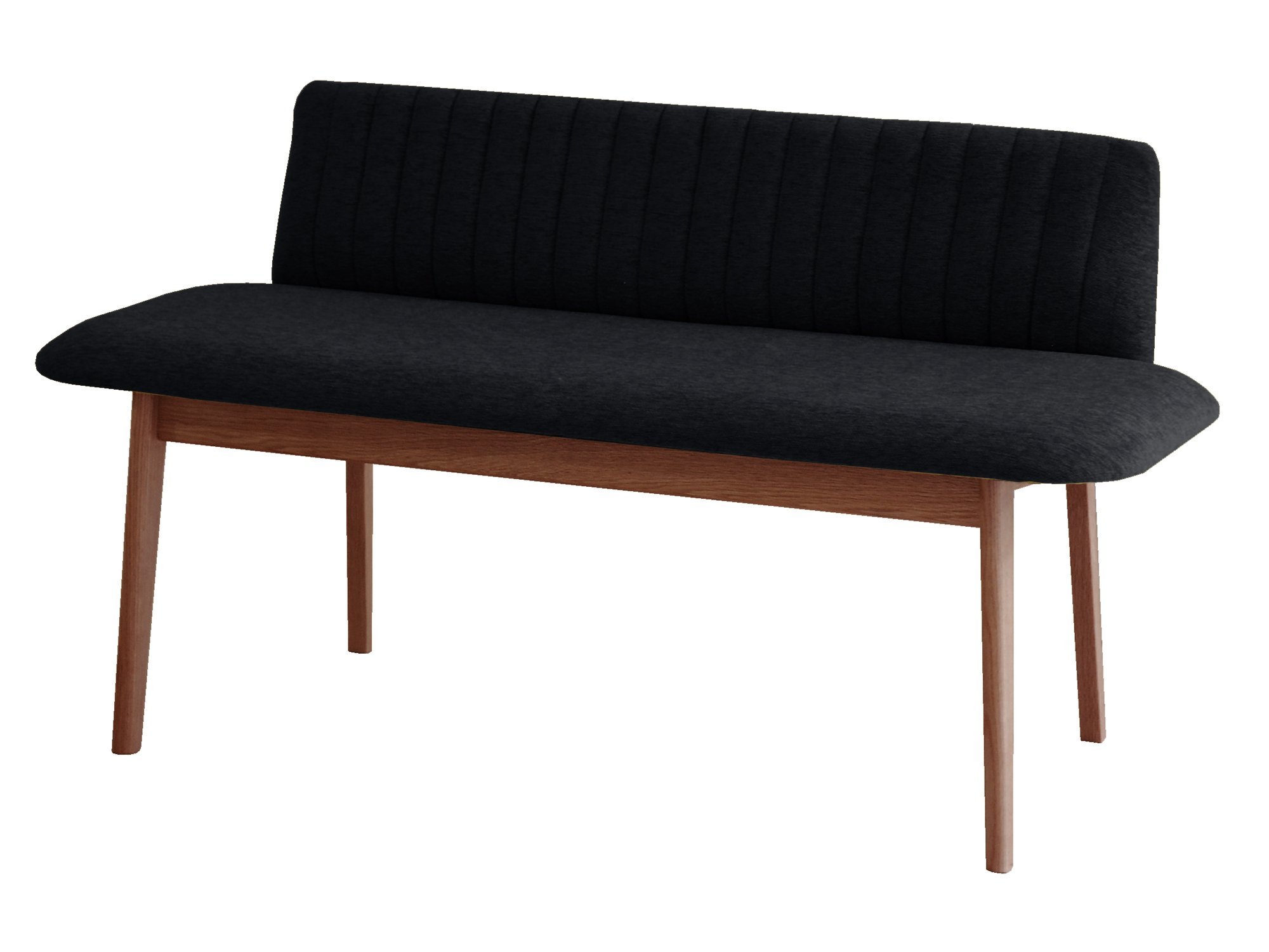 Amazon｜モリタインテリア工業 ベンチ ブラウン/ノエルブラック 幅118