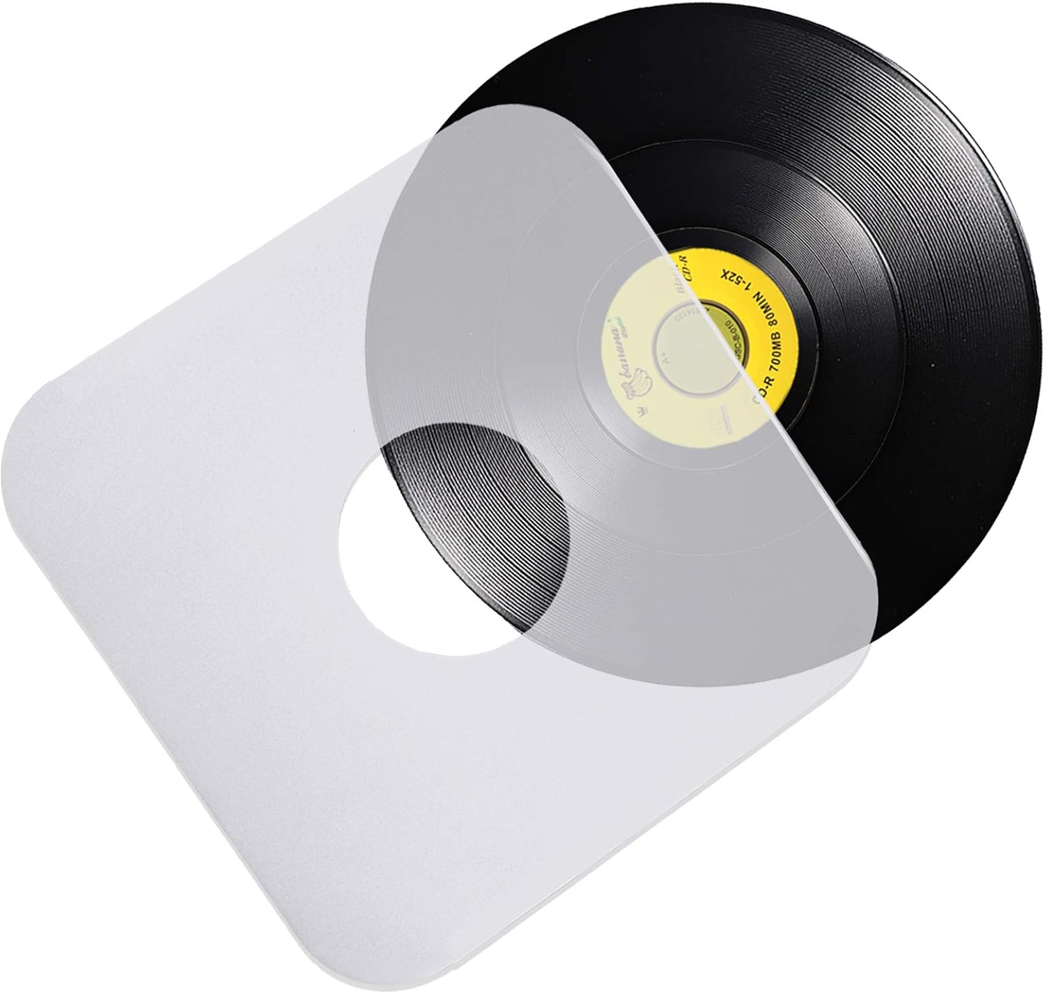 Flash Deals - 70% OFF Fasmov 100 Pack Vinyl Record Inner Sleeves Heavyweight & Acid Free Paper Album Covers with Round Corners for 12 Vinyl Record Flash Sale Buy 1 get 1 Fasmov 100 Pack Vinyl Record Inner Sleeves Heavyweight & Acid Free Paper Album Covers with Round Corners for 12 Vinyl Record