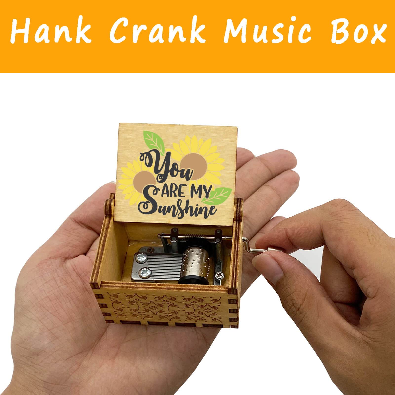 Amazon.com: You Are My Sunshine Music Box Sunflower, Unique Gifts