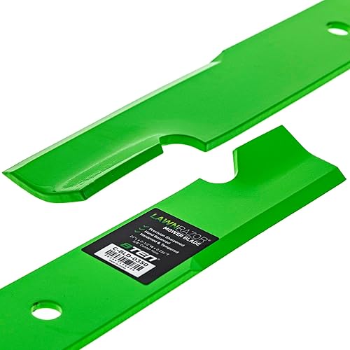 Miniatura 4 de 8TEN LawnRazor - Cuchilla para Ferris IS3000Z IS4500Z 5020842 ISZ 1000Z Series 61 pulgadas (elevación neumática con muescas) paquete de 3