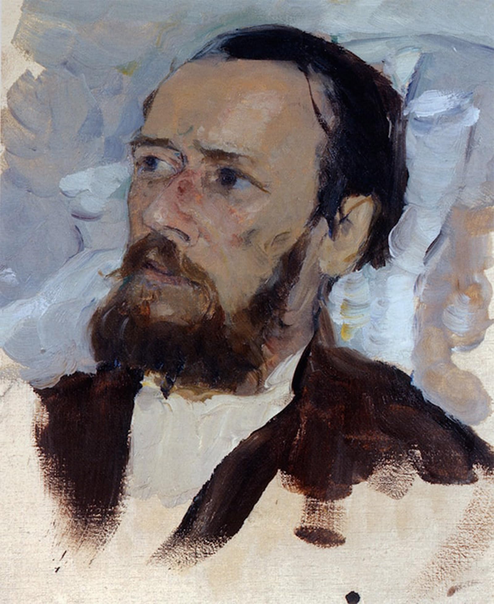 SERENDIPITP Vintage Wall Art Canvas Nordic Poster Canvas Print Picture Portrait of Dr. Valentin Sredin by Mikhail Nesterov Wall Art Poster for Home Decor 60x90cm