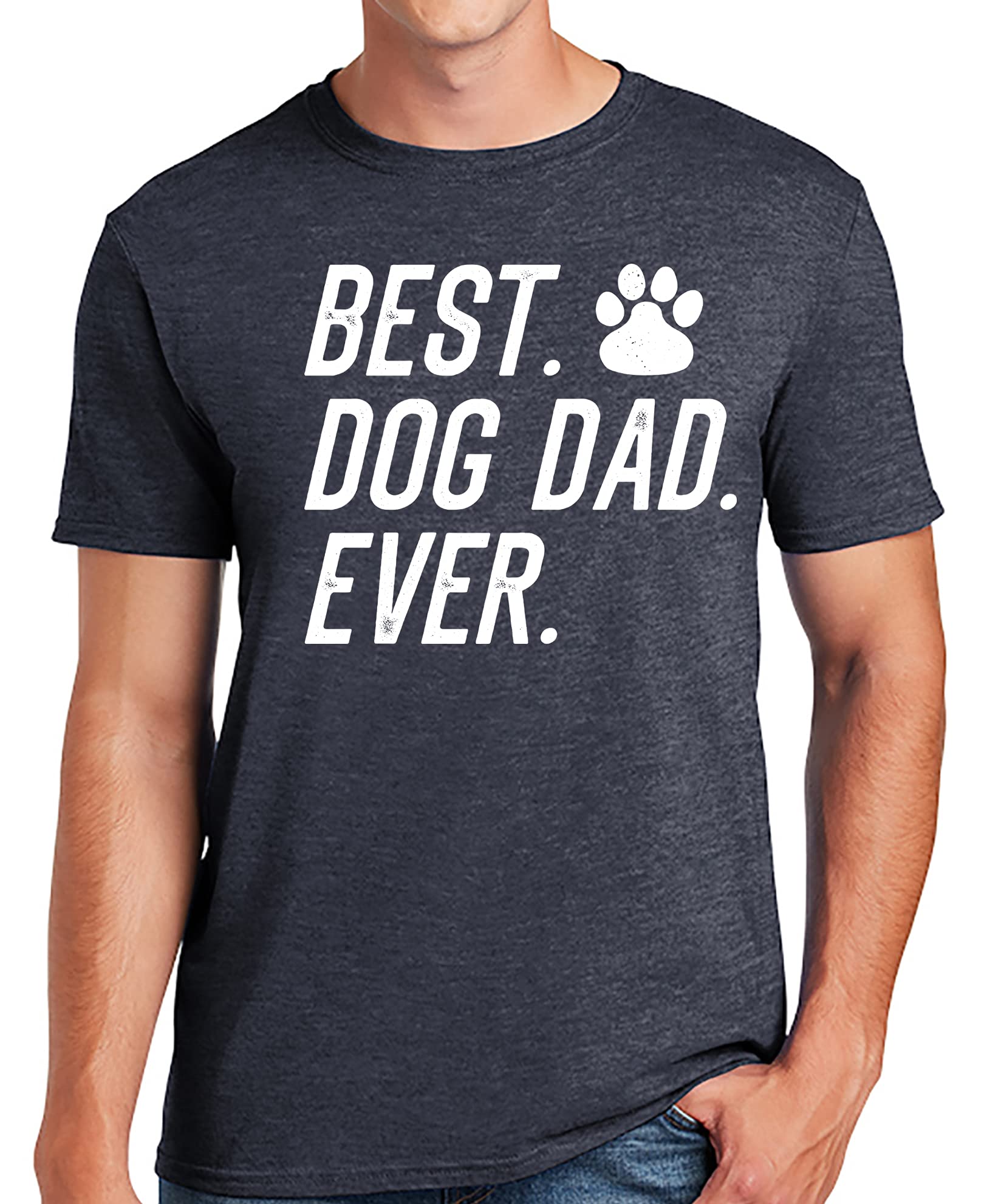 Sweet GiseleBest Dog Dad Ever T-Shirt Funny Fathers Day Sarcastic Graphic Puppy Tee T Shirt