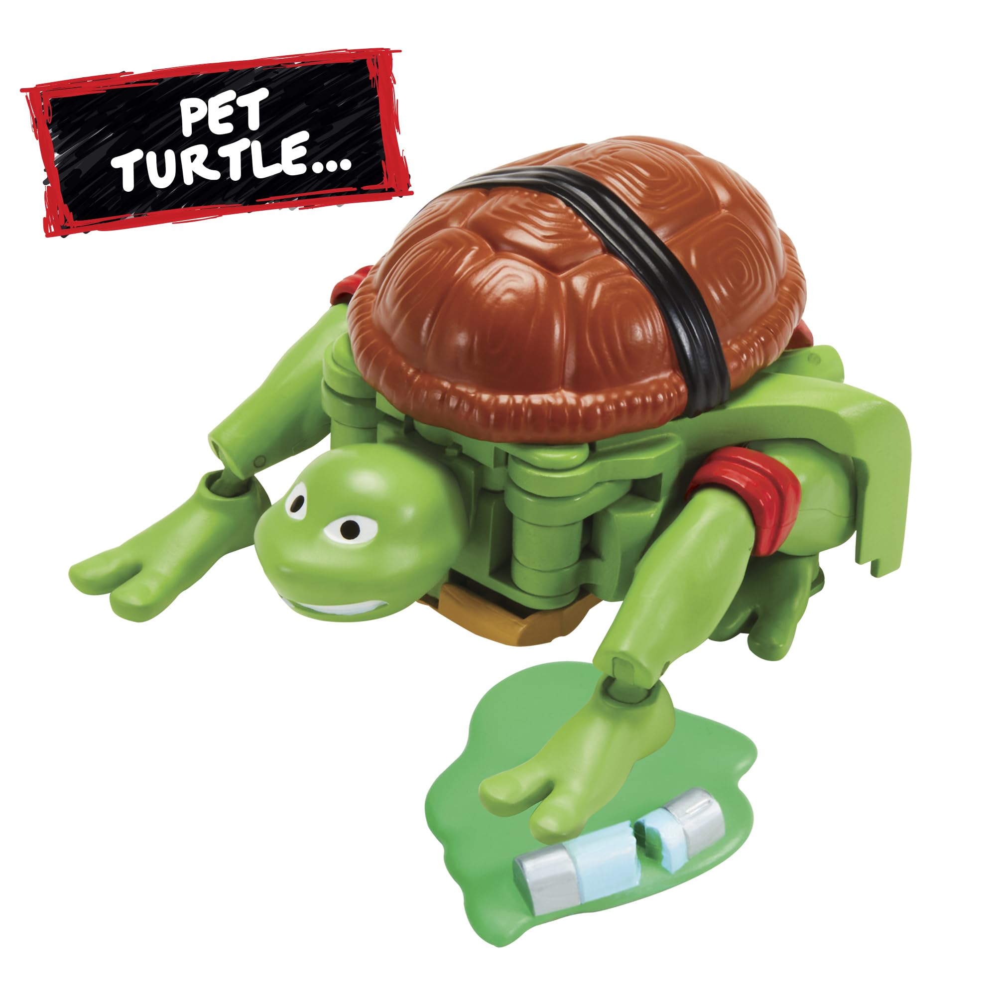 Tales of Teenage Mutant Ninja Turtles: Pet to Ninja Figure - Raphael. Ideal present for TMNT fans everywhere - Image 3