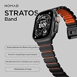 NOMAD Stratos Band I for AppleWatch 42/44/45/46/49 mm I Hybrid Design, verschiedene größen - 2