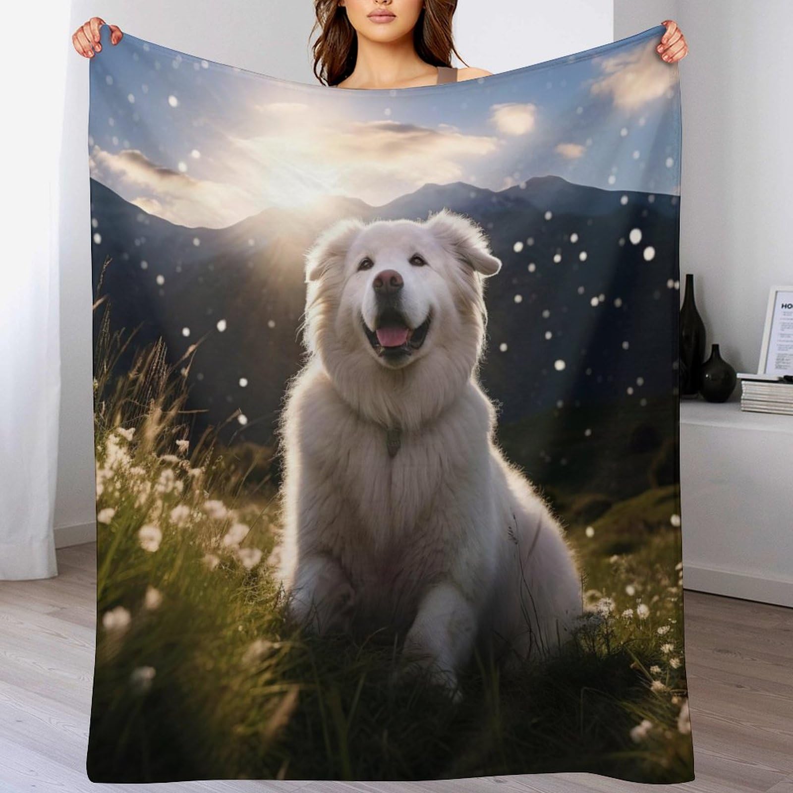 Manta de franela para perros un regalo suave y original para niños