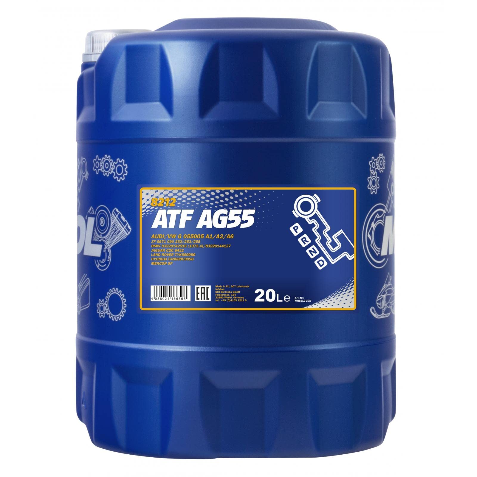 MANNOL MN8212-20 Olio cambio automatico (ATF) 20L