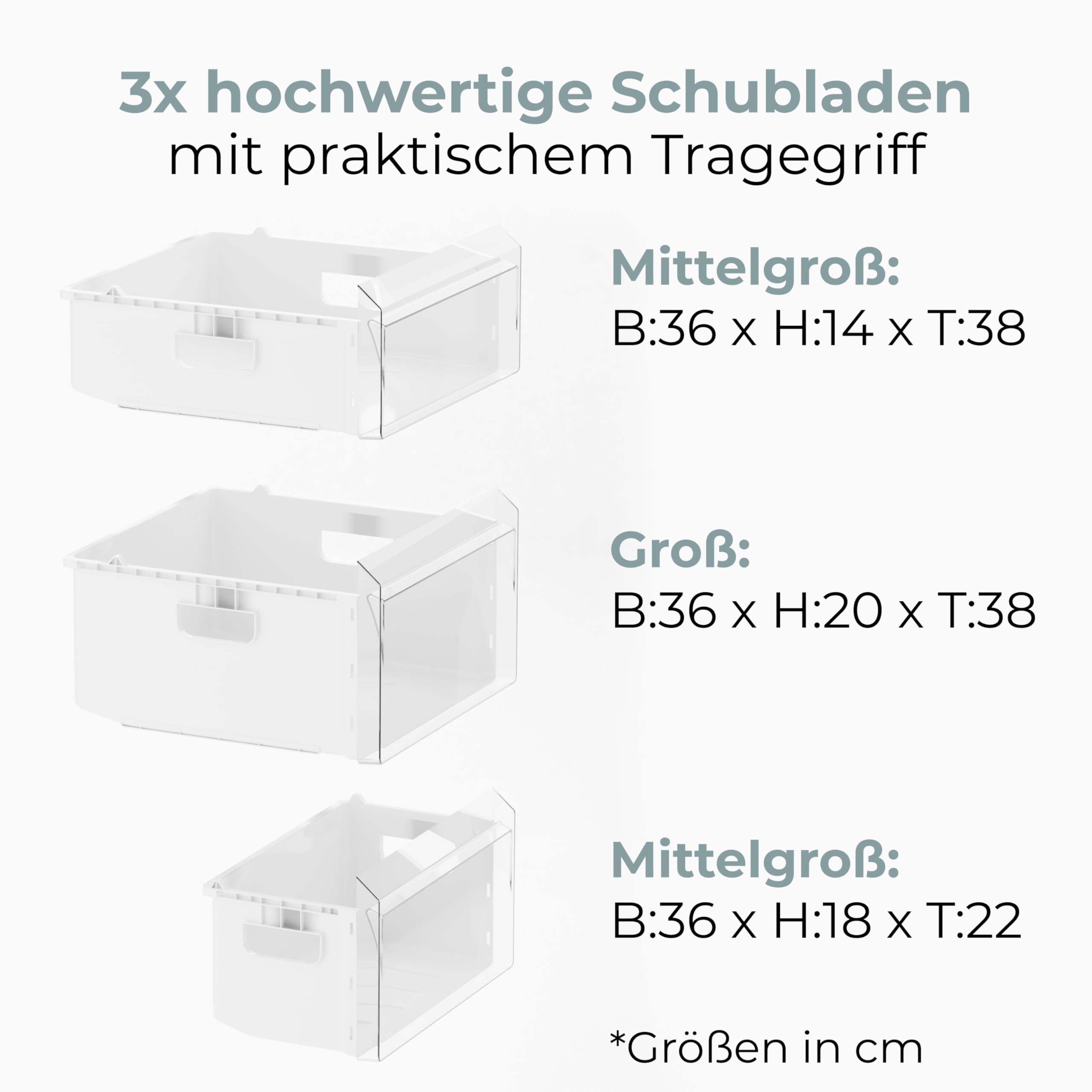 Clatronic® Gefrierschrank klein | Energieklasse C | 85cm | Tiefkühlschrank | leise 40dB | 3 Schubladen | Türanschlag wechselbar | bis zu -18°C | 87L Freezer | kleiner Gefrierschrank GS 102 inox