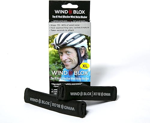 Miniatura 9 de Pro Helmet Attachment, Wind Noise Blocker Helmet Accessory, Noise Reduction Biking and Cycling Gear, Noise Block Helmet Add-On with Adjustable Straps