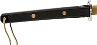 Vista 5 de HMS Tactical Swords - Espada de acero de manganeso (espada de samurái), color negro