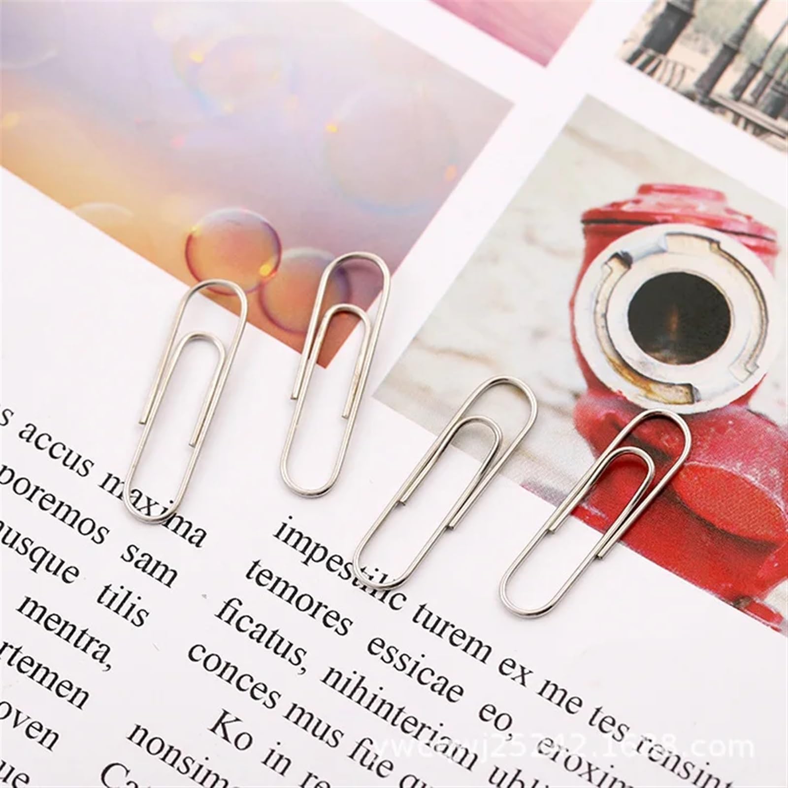 Trombone Accessoires de papeterie, trombones, marque-pages, classeurs, trombones, classeurs de bureau for étudiants Trombones Bureau(200PCS)