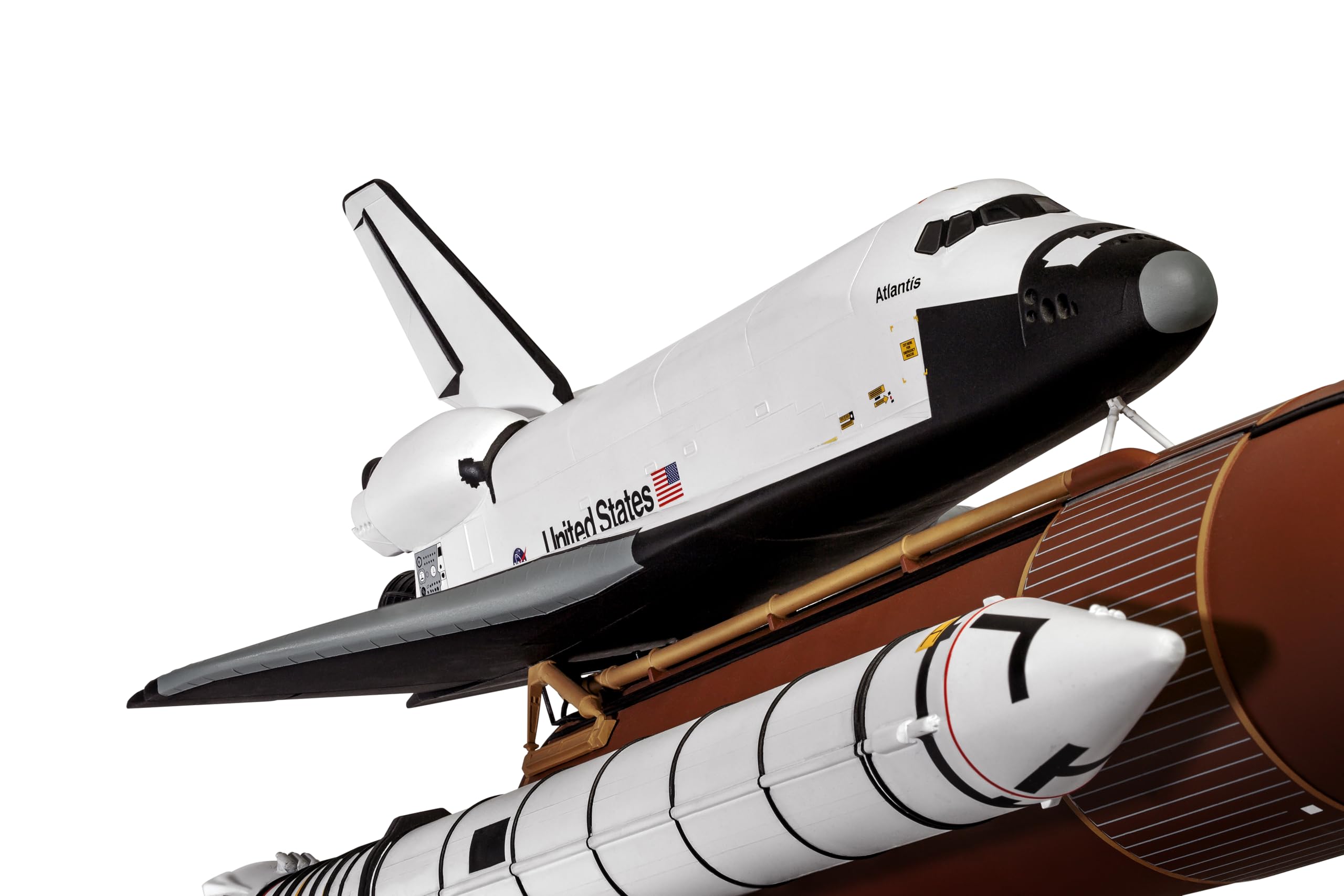 Airfix Zestaw A50200 Space Shuttle, plastikowe modele, do budowy statków kosmicznych dla dorosłych i dzieci od 8 lat, zawiera model w skali 1:144, farby akrylowe Humbrol, pędzle i klej polimerowy
