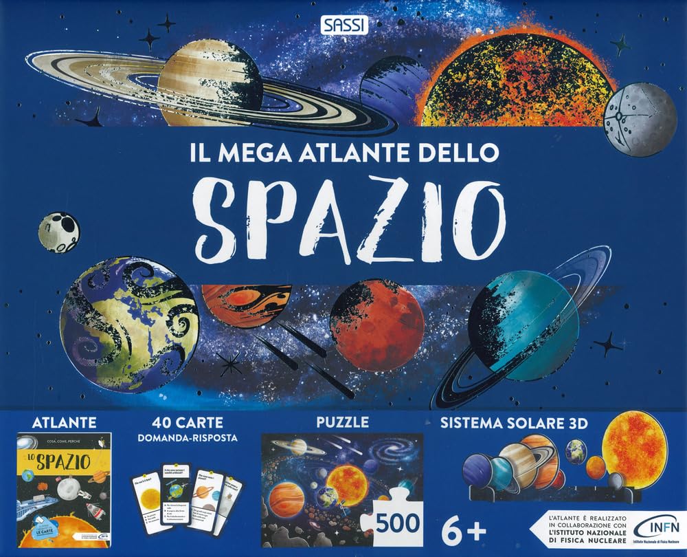 Il Mega Atlante Dello Spazio. Nuova Ediz. Con Puzzle. Con Sistema Solare In 3D. Con 40 Carte - 4