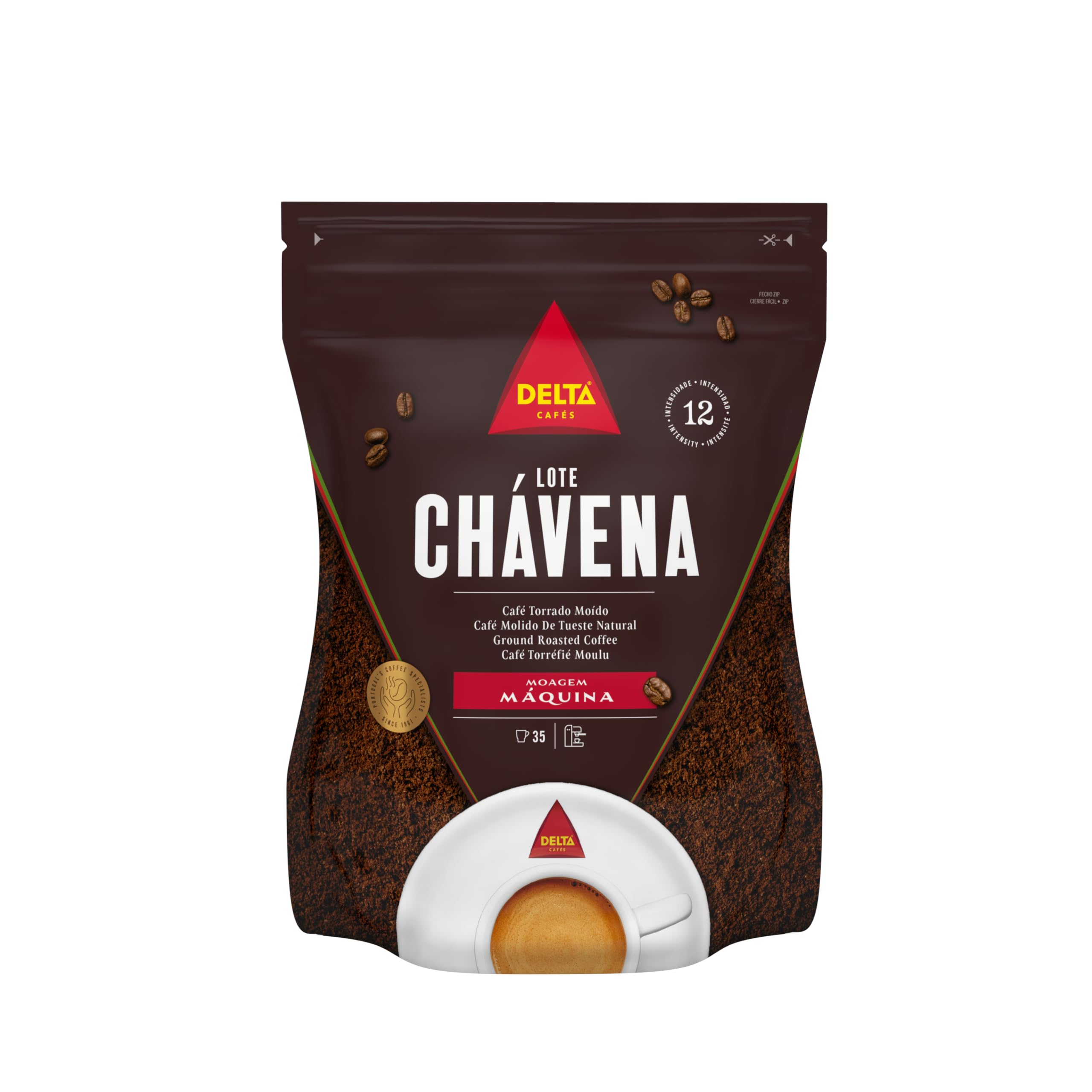 Delta Cafés - Café en Grano Gold - 1 Kg - Intensidad 12 - Mezcla de Granos de Café Tostados Arábica y Robusta - Muy Aromático con Notas de Cereales y Palomitas — view 10