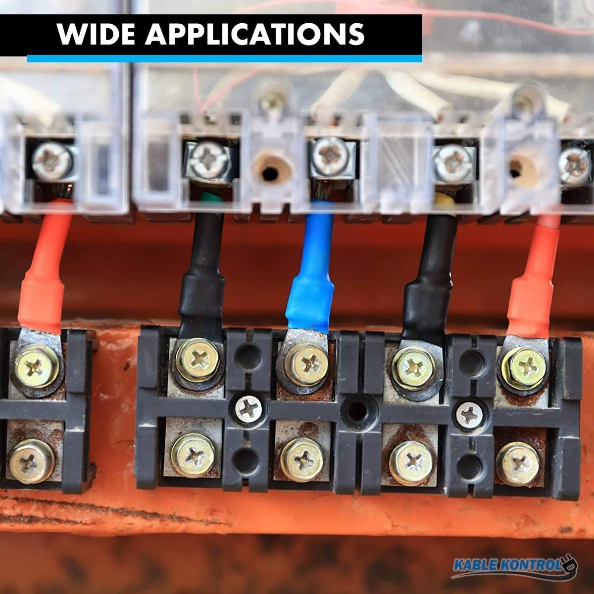 Kable Kontrol Heat Shrink Tubing - 1-1/4” Inch - 10' Ft Long, Purple Polyolefin - 2:1 Industrial Shrink Tube & Cable Sleeve for Electrical Wire Insulation - Rated for 600 V - Image 8