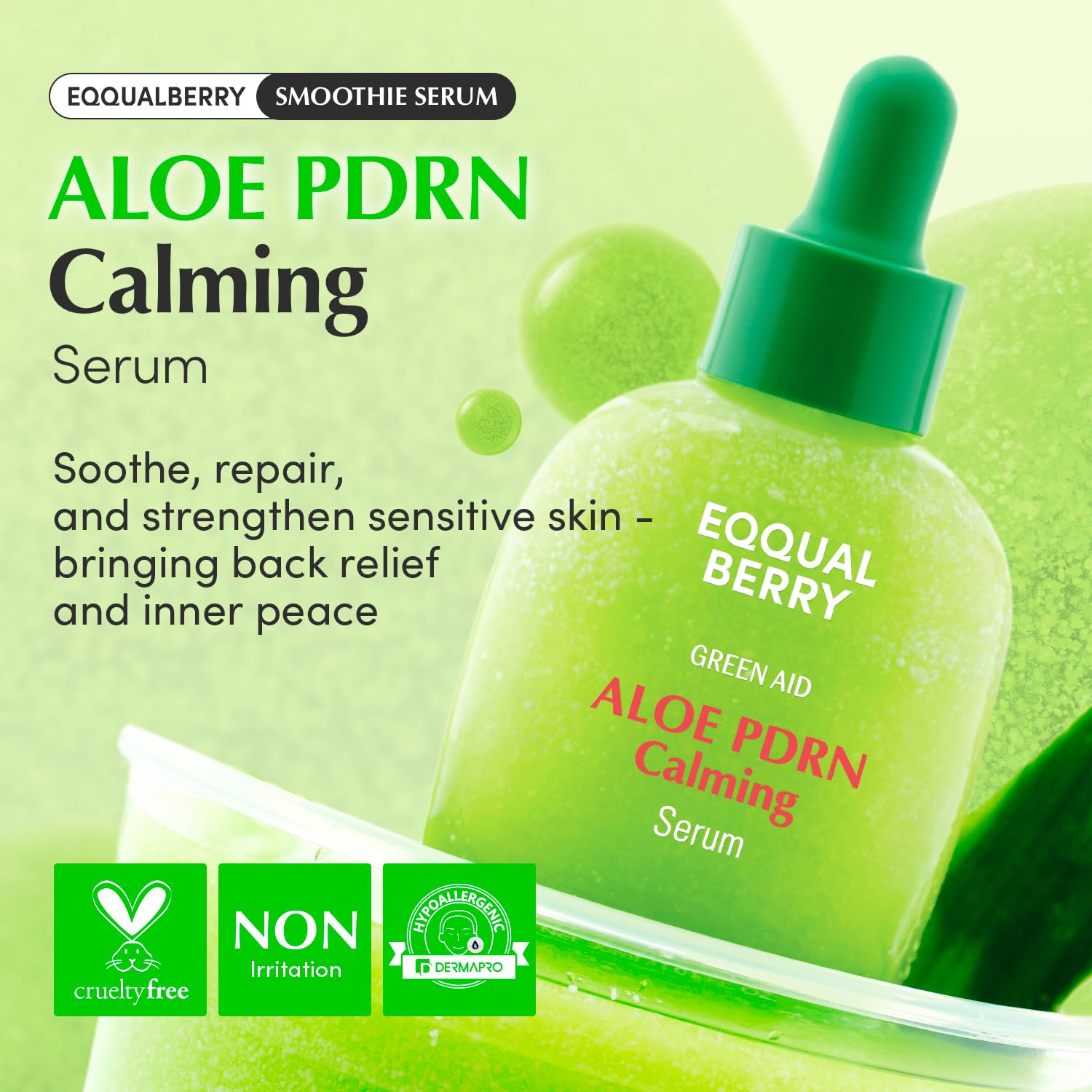 Aloe PDRN Calming Serum – Hassas ve Akneye Eğilimli Ciltler için Yatıştırıcı ve Onarıcı