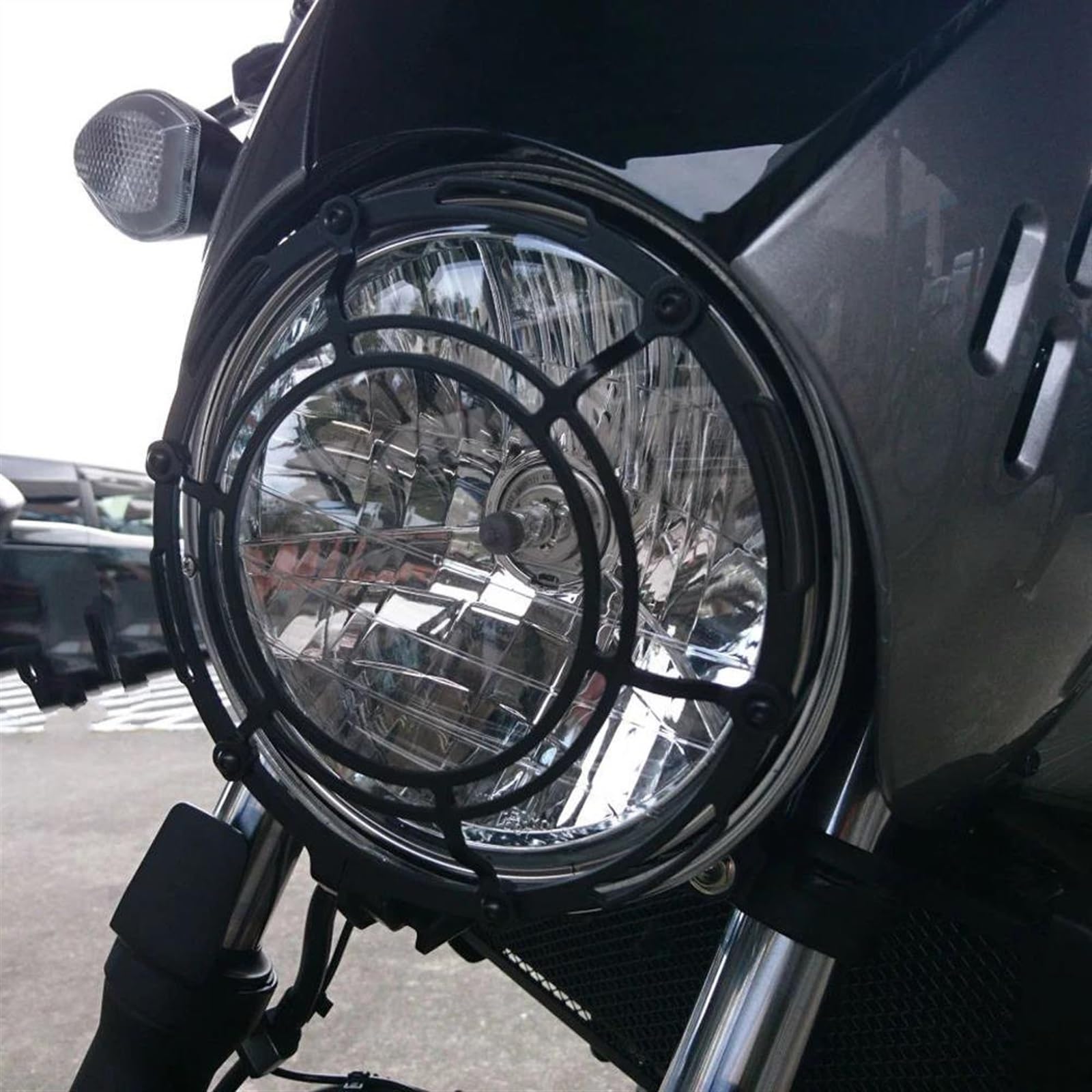 Amazon.co.jp: バイクヘッドライト カバー スズキ用 SV650用 SV