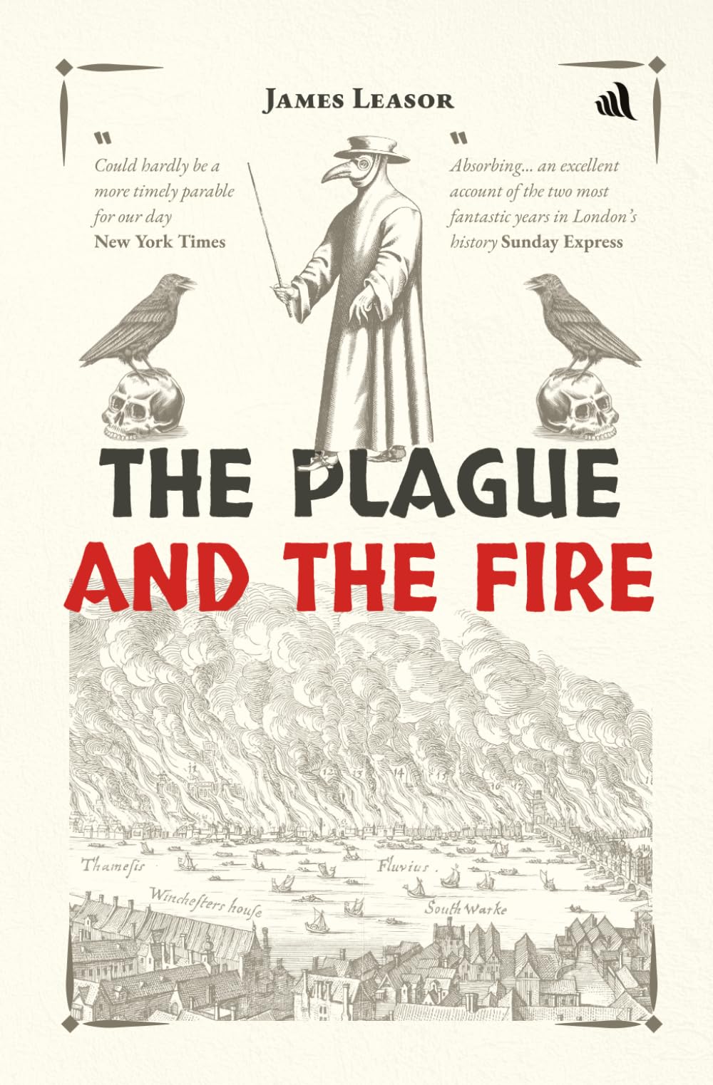 Plague and the Fire by James Leasor (Paperback Book)