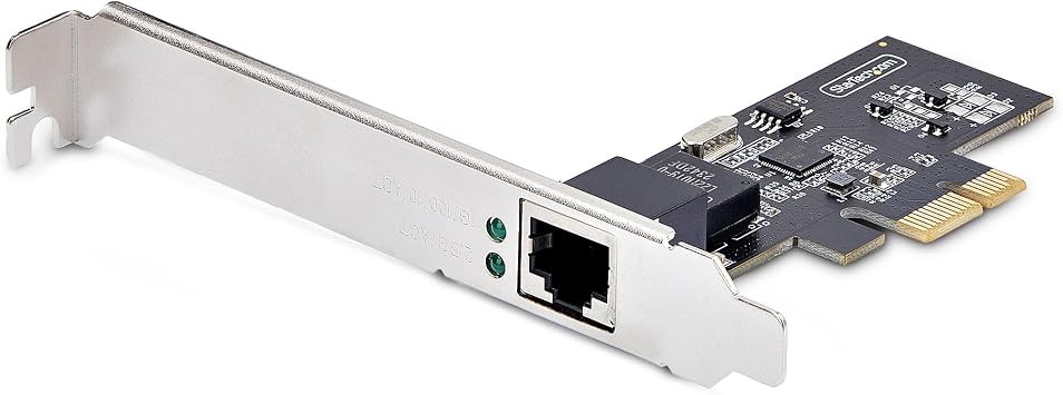 StarTech PR12GI-NETWORK-CARD 1-Port 2.5Gbps PCIe x1 Network Card