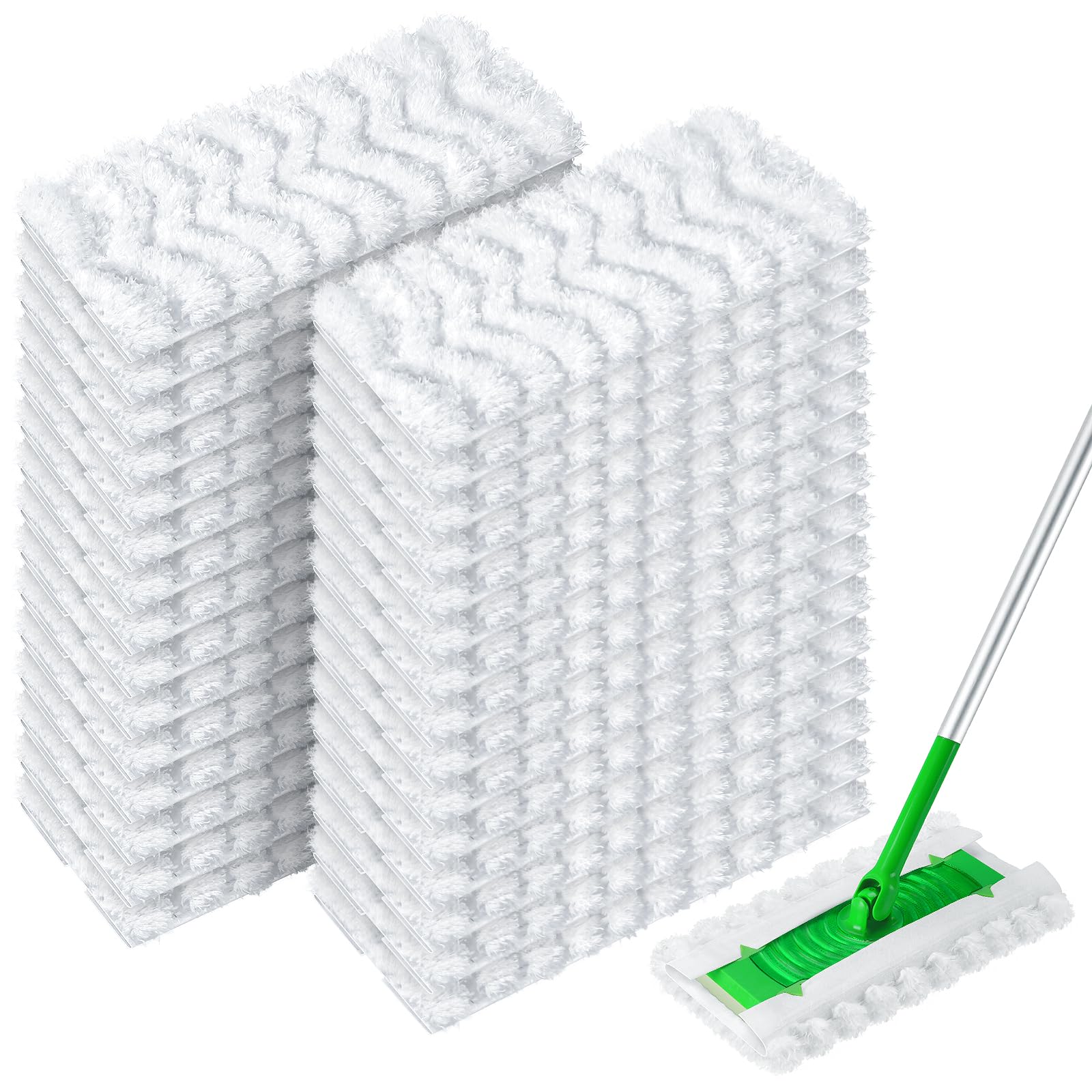 Verbesserte Einweg-Haustier-Mopp-Pads, kompatibel mit Swiffer Dry Sweeping Cloths, Staubwedel, Einweg-Reinigungswerkzeugen, 30 Stück