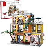 ENJBRICK Flowers City Jazz Club Building Sets for Adutls, Architecture House Building Kit for Boys and Girls 8-14 Years 1683 PCS