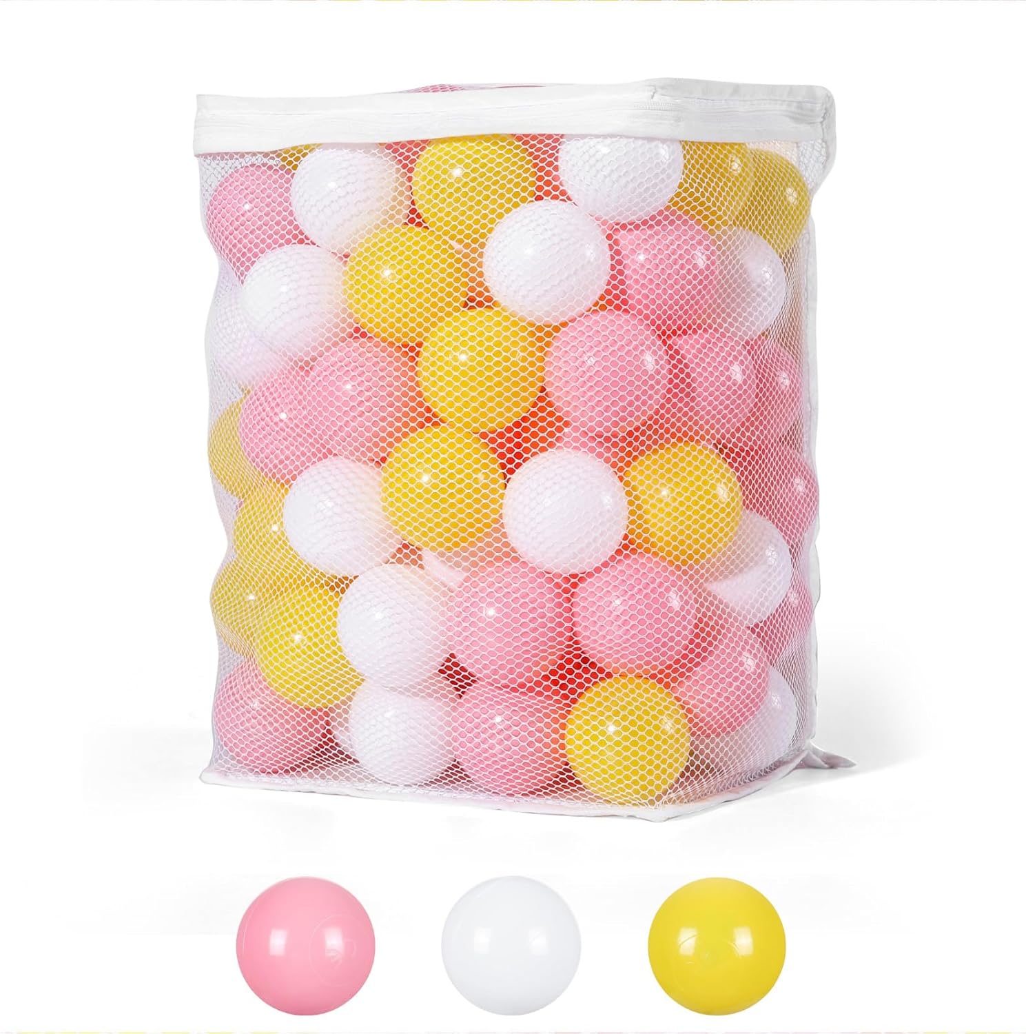 STARBOLO Ball Pit Balls for Toddlers -100pcs Macaron Pit Balls Phthalate Free BPA Free Crush Proof Play Balls Play Tent Pool Playhouse Playpen Party Decoration.