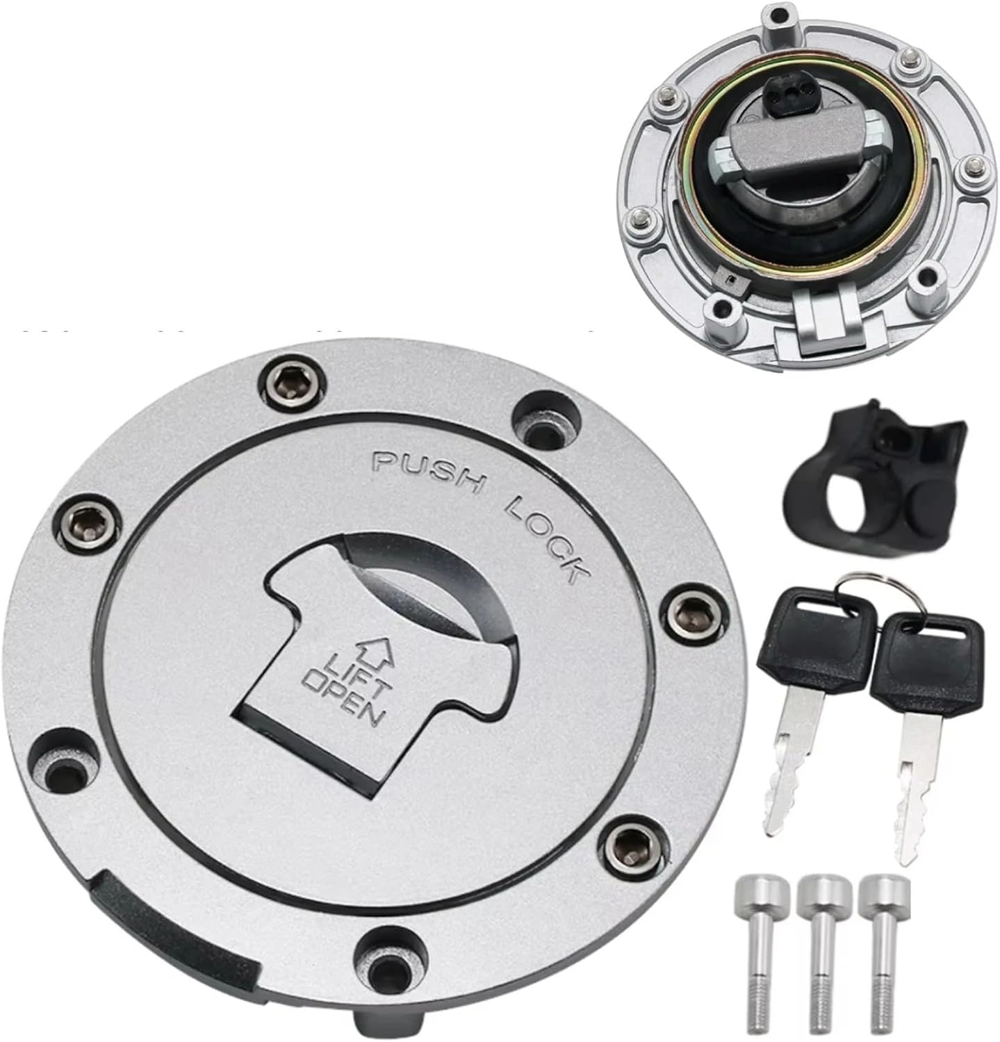 Fuel Tank Petrol Cap For CB400F CB600F CB750 CB1000 CB900 CB919 CB1300F CB1300S CB1100SF CB1000R CBF500 CBF600 Fuel Gas Cap With Cover Key Tank