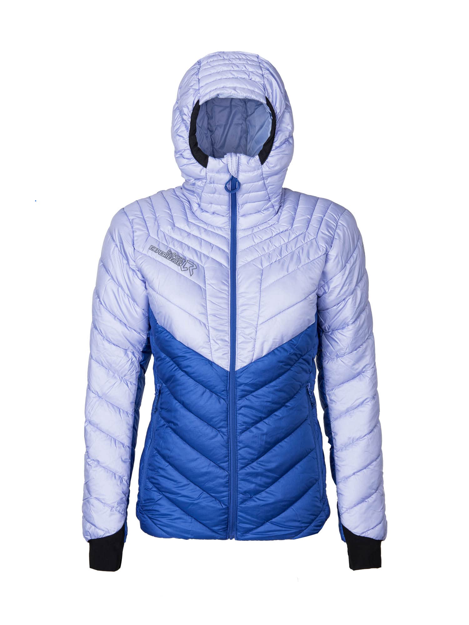 ROCK EXPERIENCE REWJ06111 RE.ANAKONDA PADDED Jacket Women 2268 BABY LAVENDER+1292 SURF THE WEB S