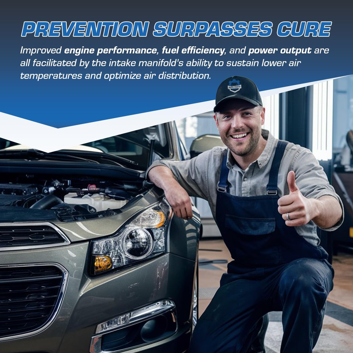 Intake Engine Manifold Assembly with Gasket Upgraded Design Compatible with 2013-2020 Buick Encore 2012-2020 Chevy Cruze Cruze Limited Sonic Trax Replaces OE# 25200449 55577314 55581014 615-380