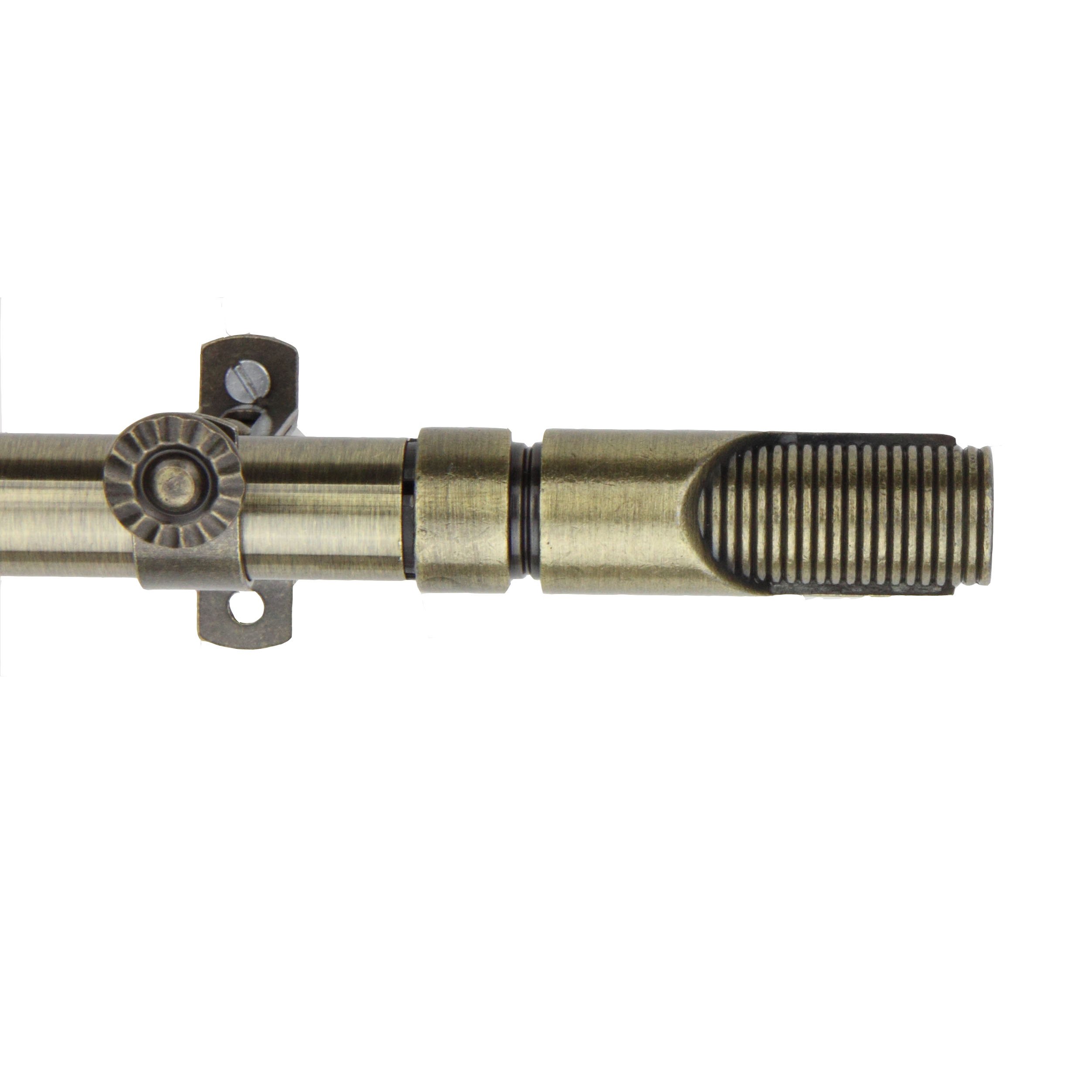 Modern Bolt Curtain Rod and Hardware Set Size: 120