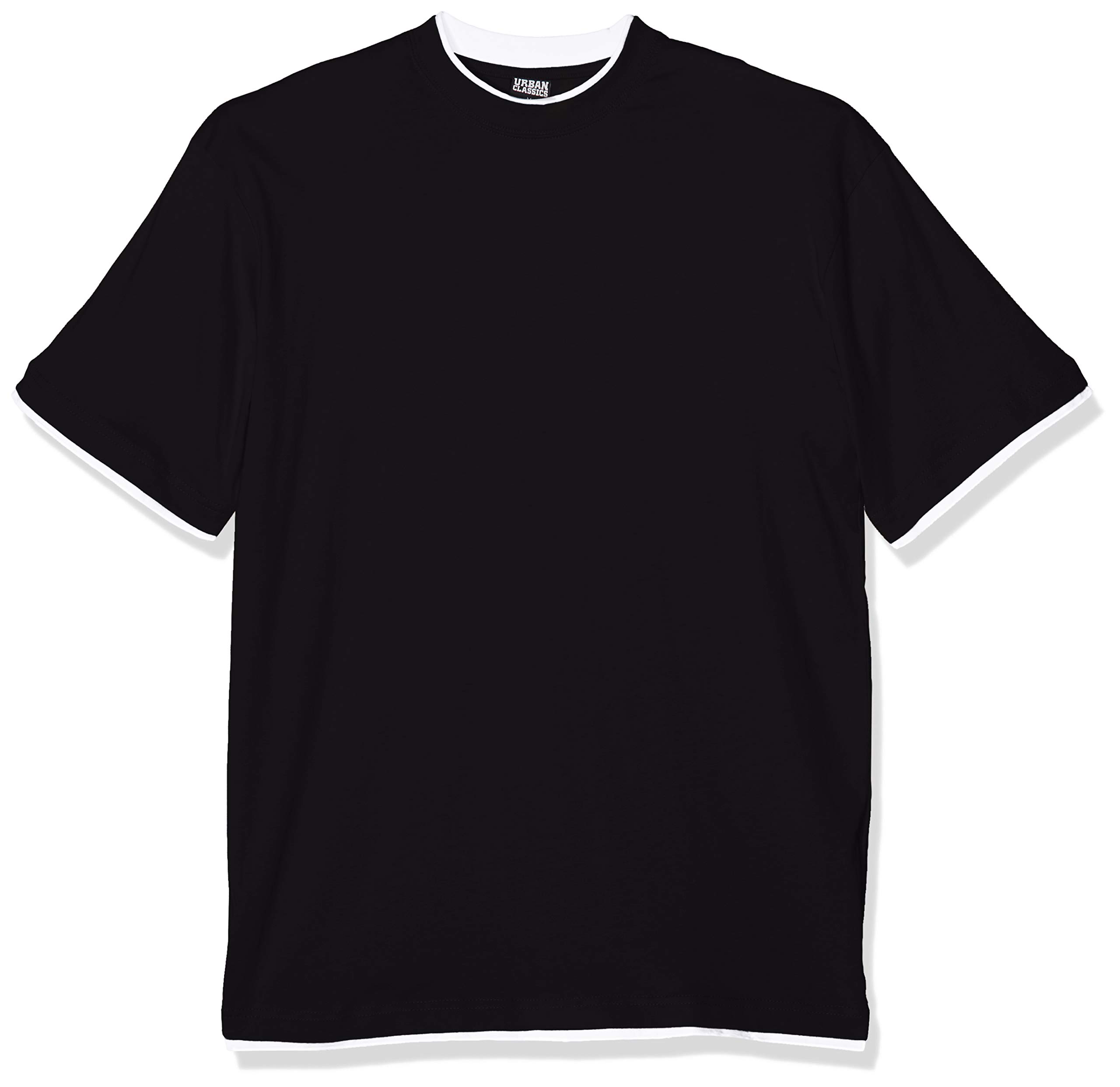 Urban ClassicsMens Clothing Contrast Tall Tee