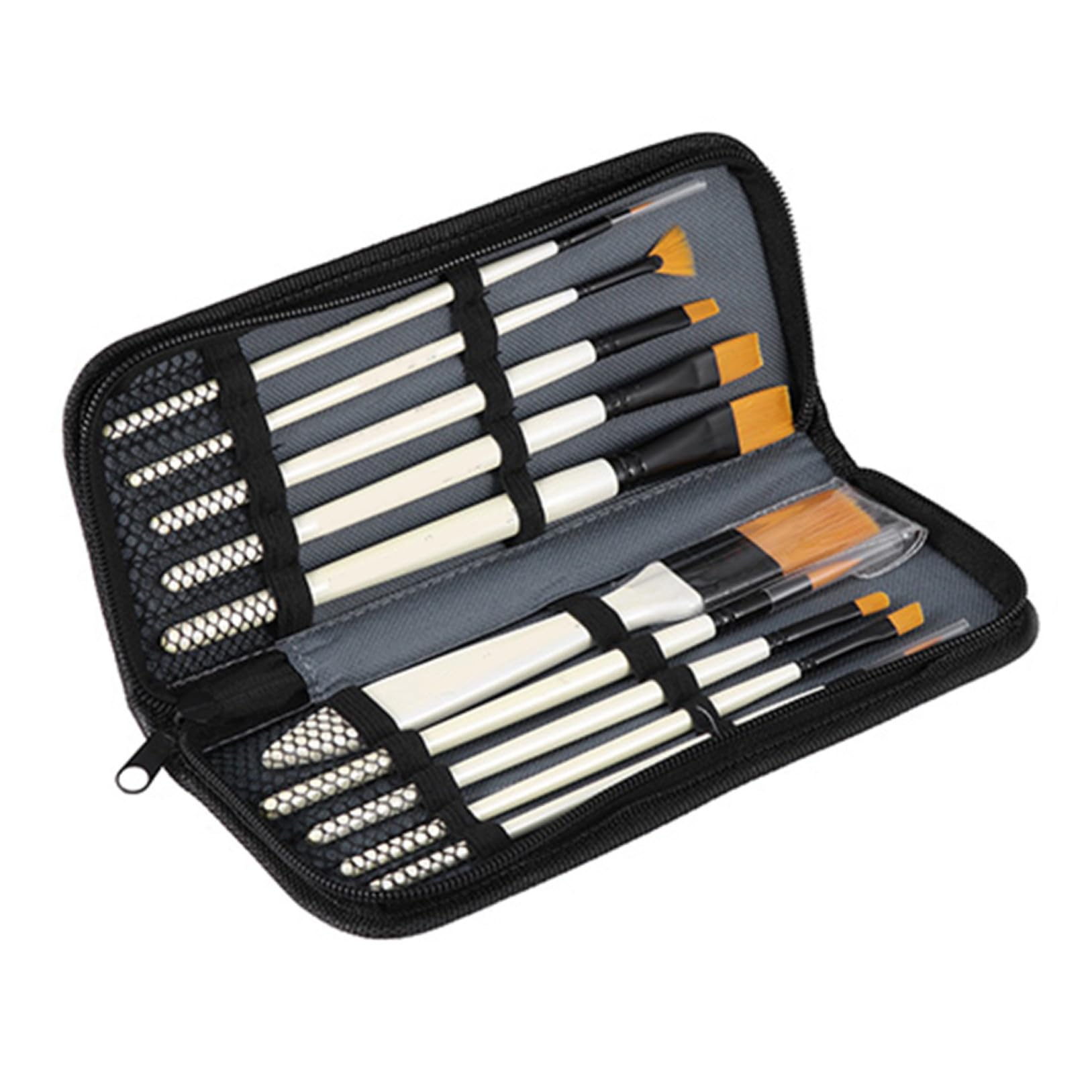 jojofuny 2 Set Nylon Con Per Ad Gouache E Acquerelli Facili E Comodi Tenere Per 10 Pezzi*2