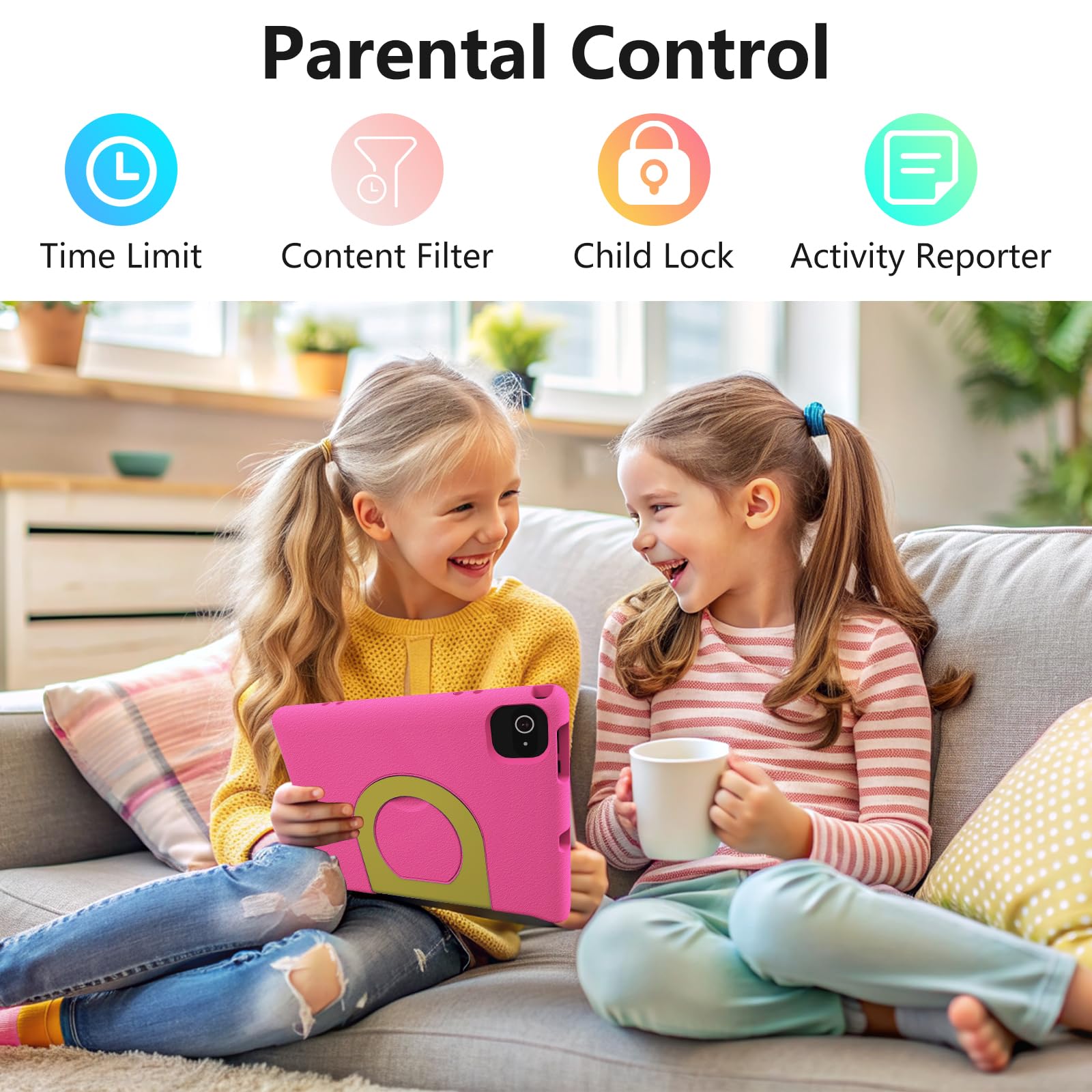 Amazon.com : JREN Tablet for Kids｜10 Inch 64GB Android 14｜Octa