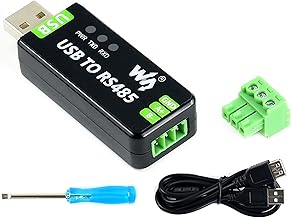 Spoinkky Product Title Industrial USB to RS485 Converter Adapter | RS485 to USB | RS 485 Converter with Protection Circuits for Industrial Applications | Black with Three Pin