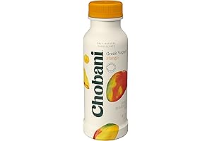 Chobani Probiotic Drink, Mango Low-Fat Greek Yogurt