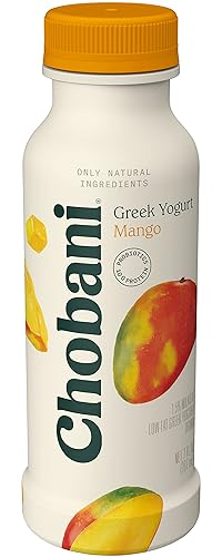 Chobani Bebida de yogur griego bajo en grasa, 7 onzas