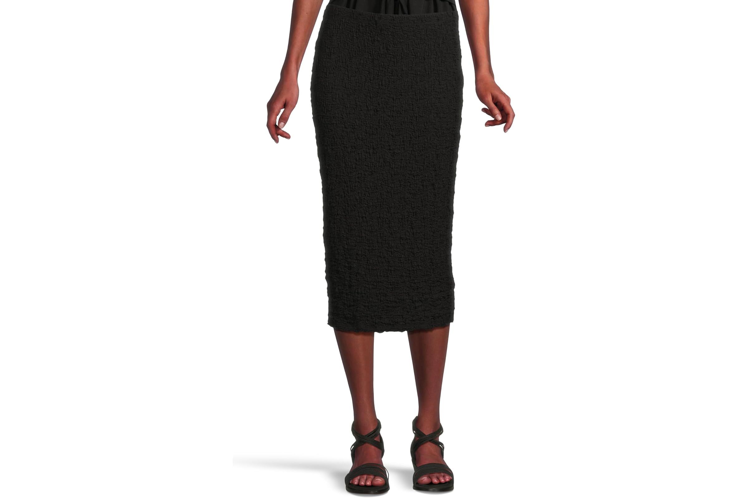 Юбка Eileen Fisher Petite Bubble Jacquard Straight Skirt