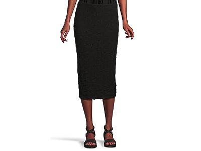 Eileen Fisher Petite Bubble Jacquard Straight Skirt Women