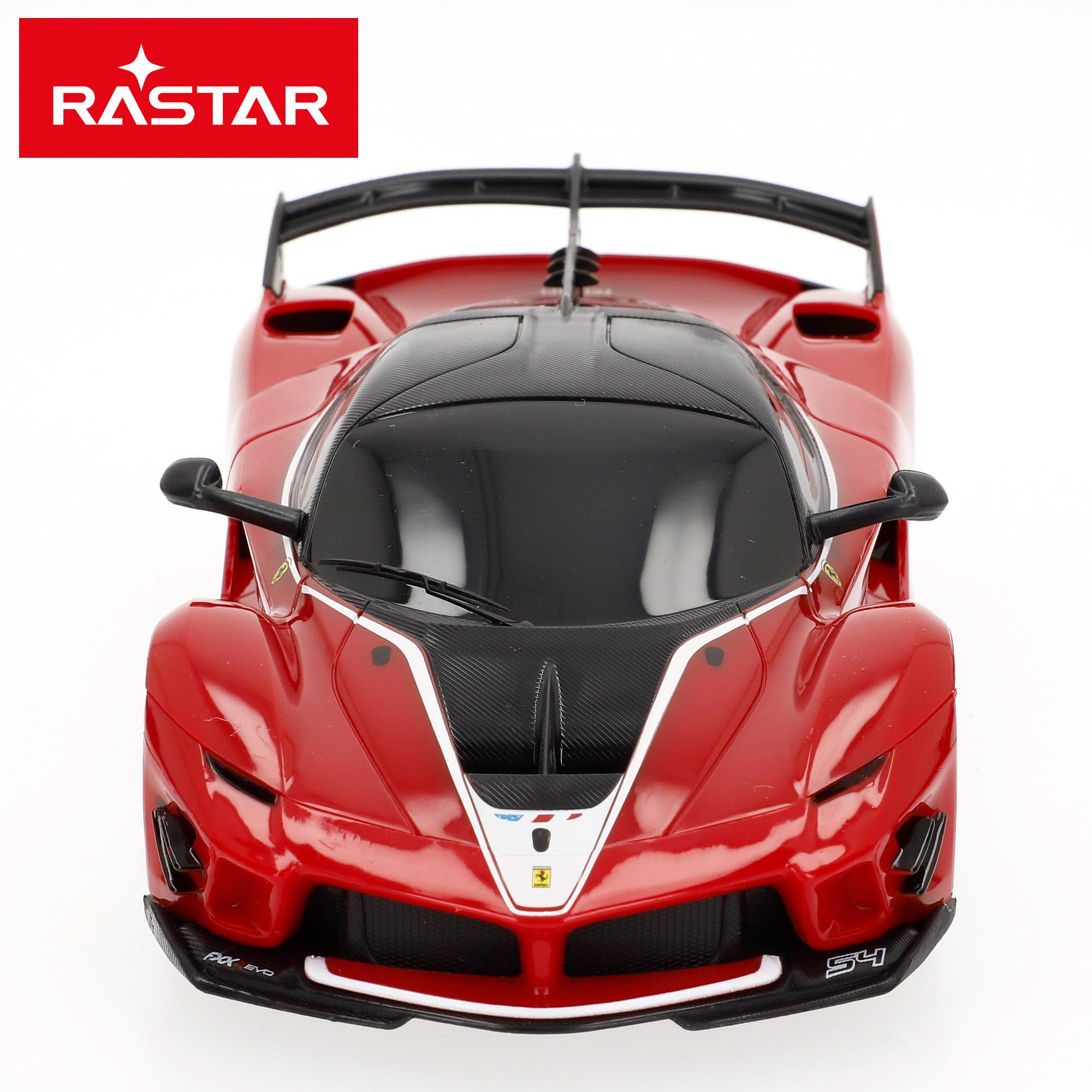 ColorBaby RASTAR Coche teledirigido Ferrari FXX K EVO, A Escala 1:24, con Licencia Oficial Ferrari, Mando a Distancia 2.4GHz, 6 Funciones de Movimiento, Requiere Pilas AA (46359)