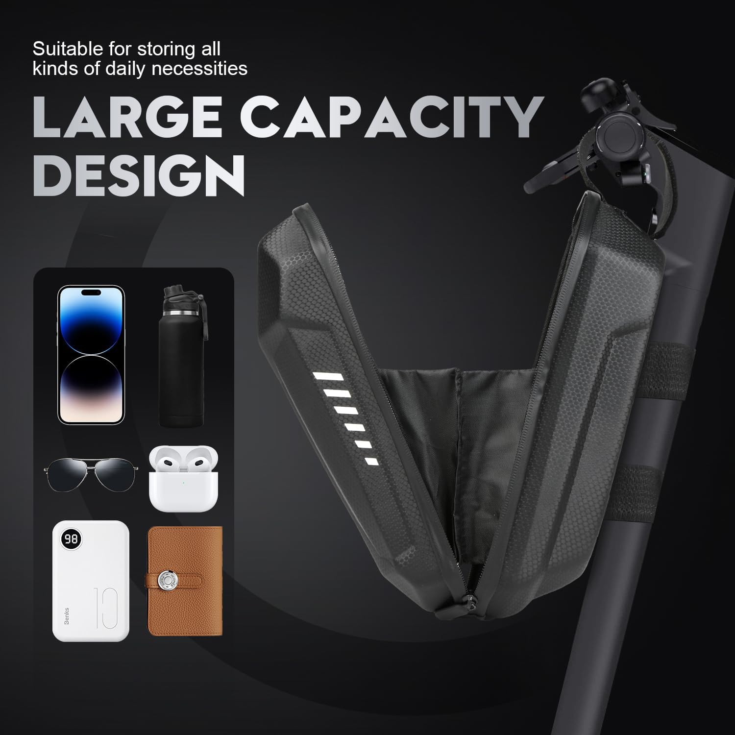 Scooter Lock, Electric Scooter Locks Anti Theft with Waterproof Scooter Bag, Security Bike Lock for Electric Scooter, Motorcycle, Bicycle
