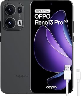OPPO Reno13 Pro 5G – Free Smartphone with AI, 12GB RAM + 512, AMOLED Screen 6.83 Inch 120Hz, Camera 50MP + 3.5x Telephoto …