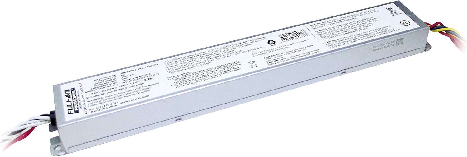 Fulham FH12-UNV-1400L-CEC FireHorse 12 - Emergency Ballast - Universal Voltage - 1400 Initial Lumen Output, White