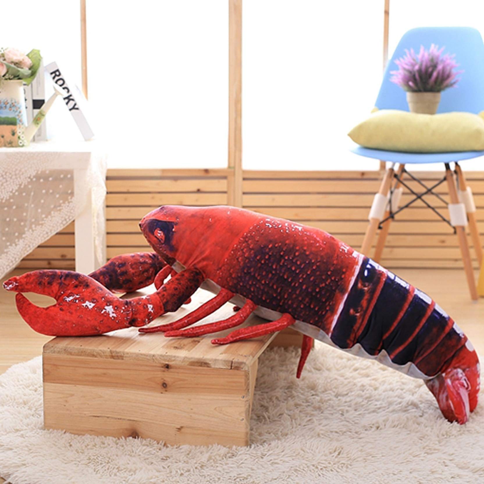 Amazon.co.jp: ぬいぐるみ 特大 90cm ザリガニ 可愛いザリガニ