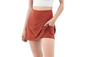 ODODOS Women's Athletic Tennis Skorts with Pockets - Perfect for Sports and Daily Wear